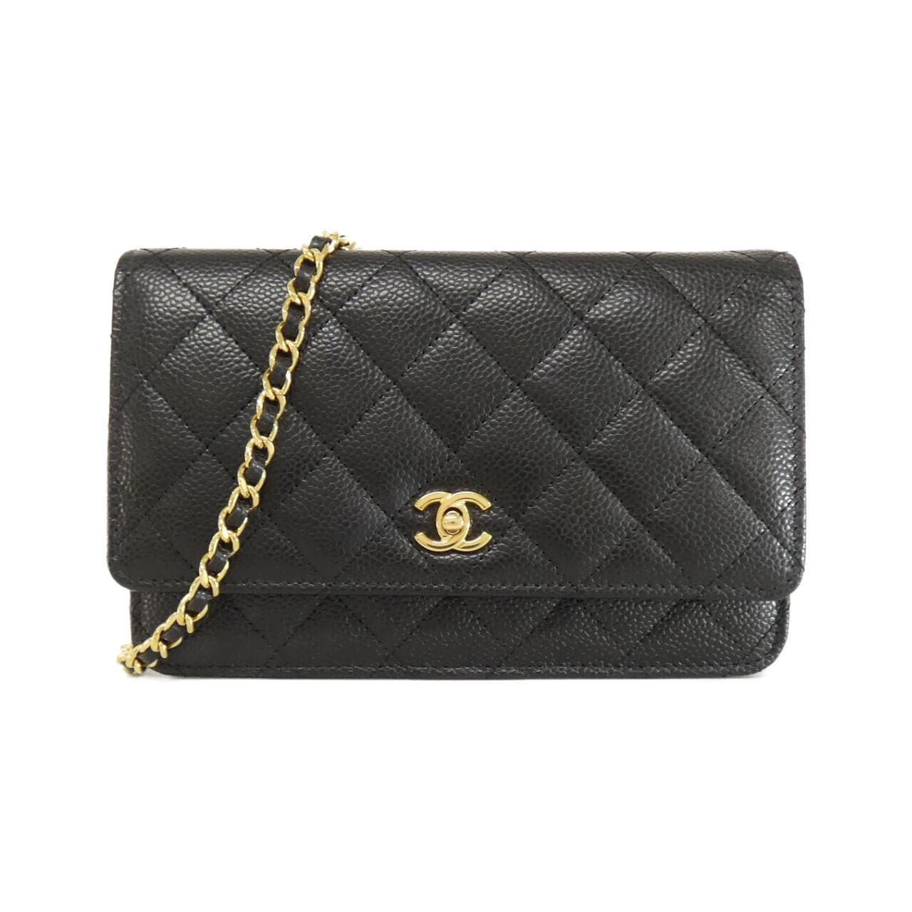 CHANEL AP4241 Wallet Grained Calfskin