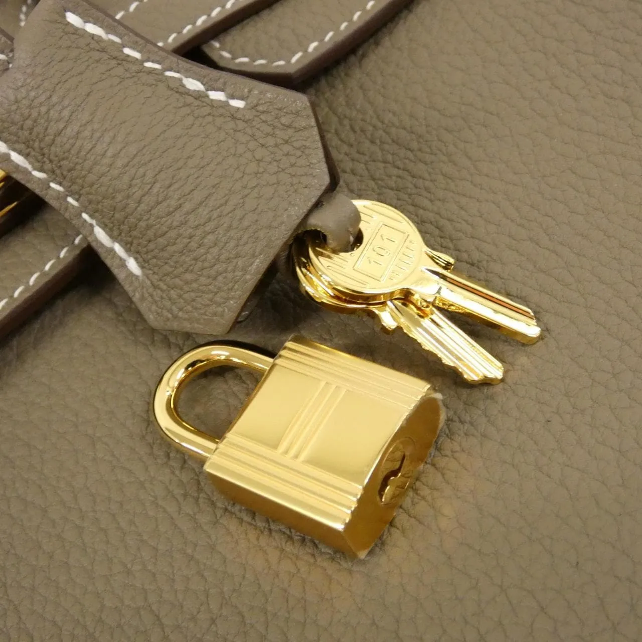 HERMES Birkin 041344CC Handbag Togo 4