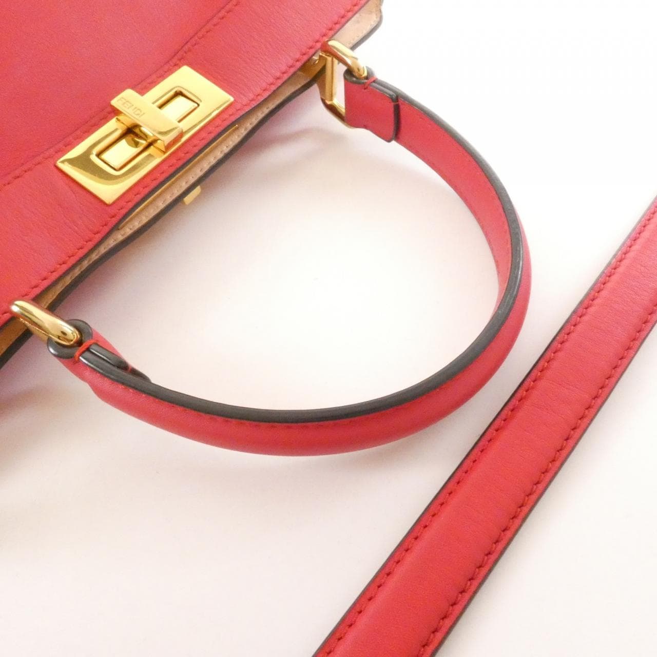 FENDI Peekaboo 8BN321 AEUI 手提包 皮革 4