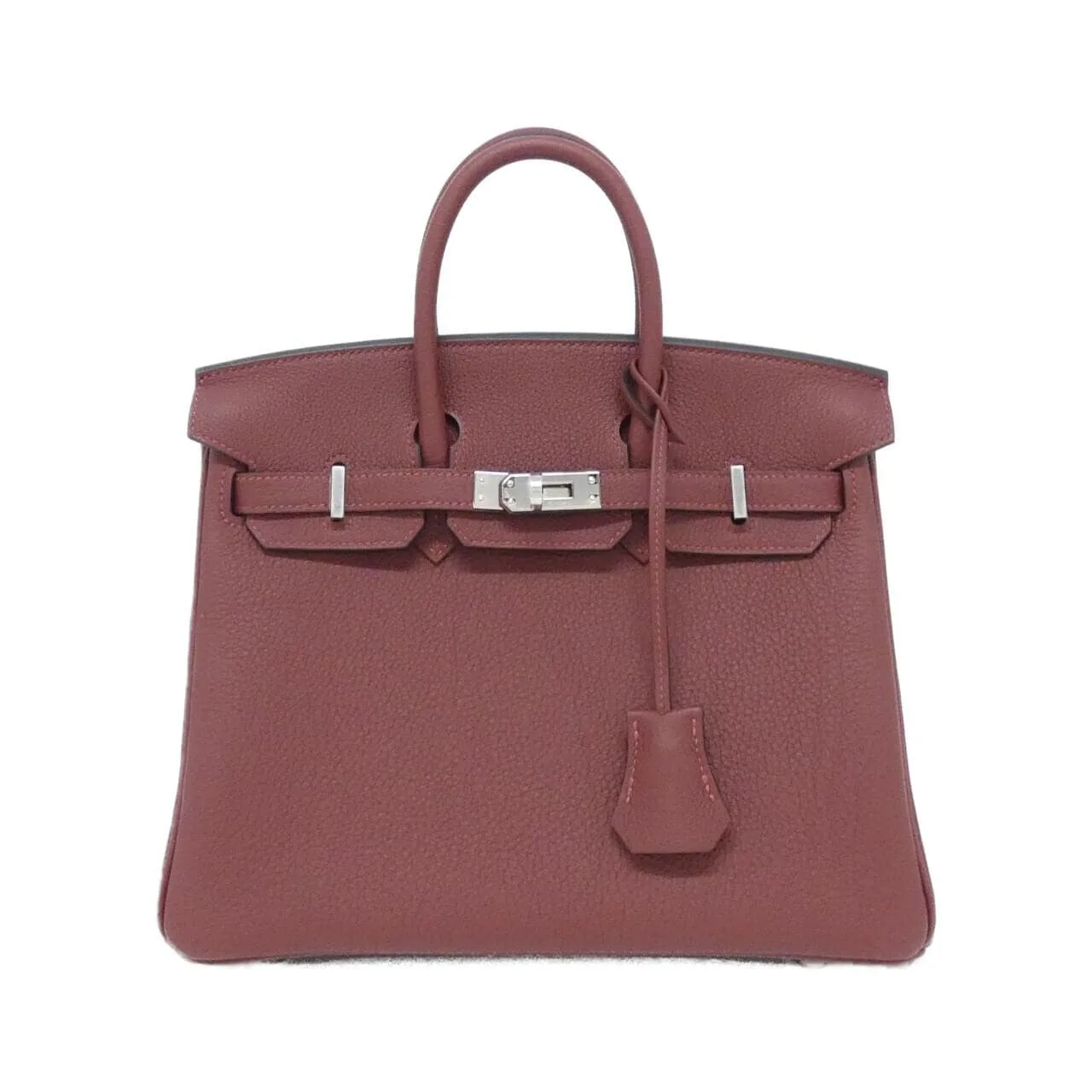 HERMES Birkin 041344CK Handbag Togo Rouge