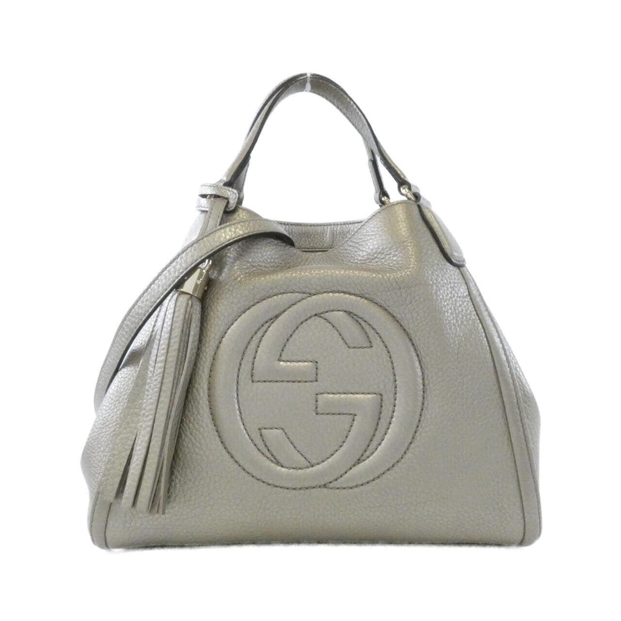 GUCCI Soho 336751 AH90G 手提包 皮革