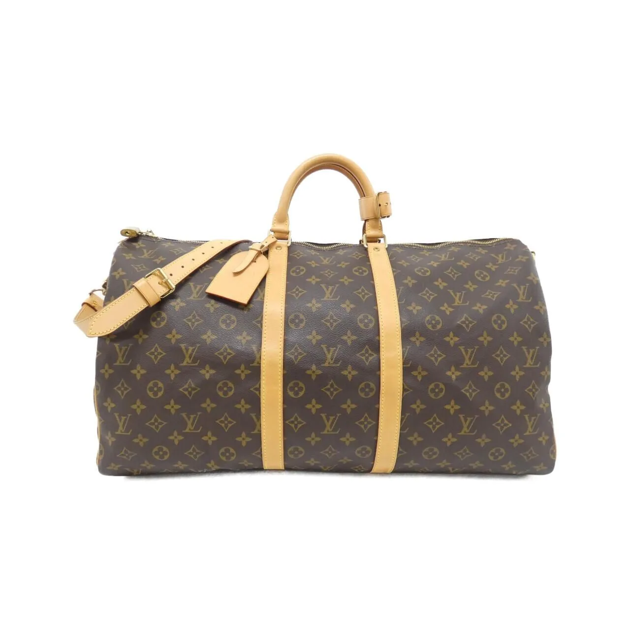 LOUIS VUITTON Keepall M41414 Boston Monogram Black
