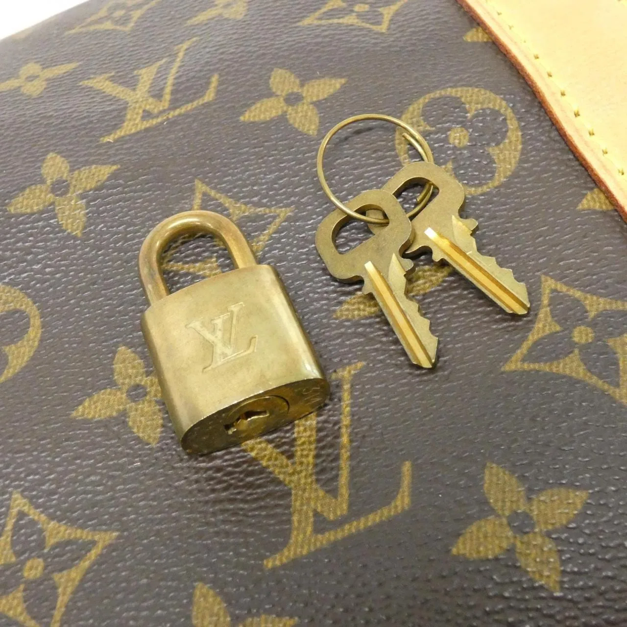 LOUIS VUITTON Keepall M41414 Boston Monogram Black Monogram Rank A - Thumbnail 3