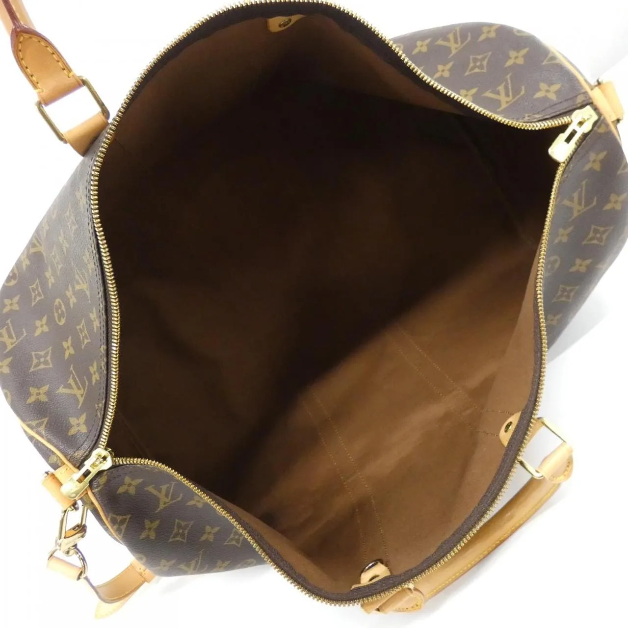 LOUIS VUITTON Keepall M41414 Boston Monogram Black Monogram Rank A - Thumbnail 9