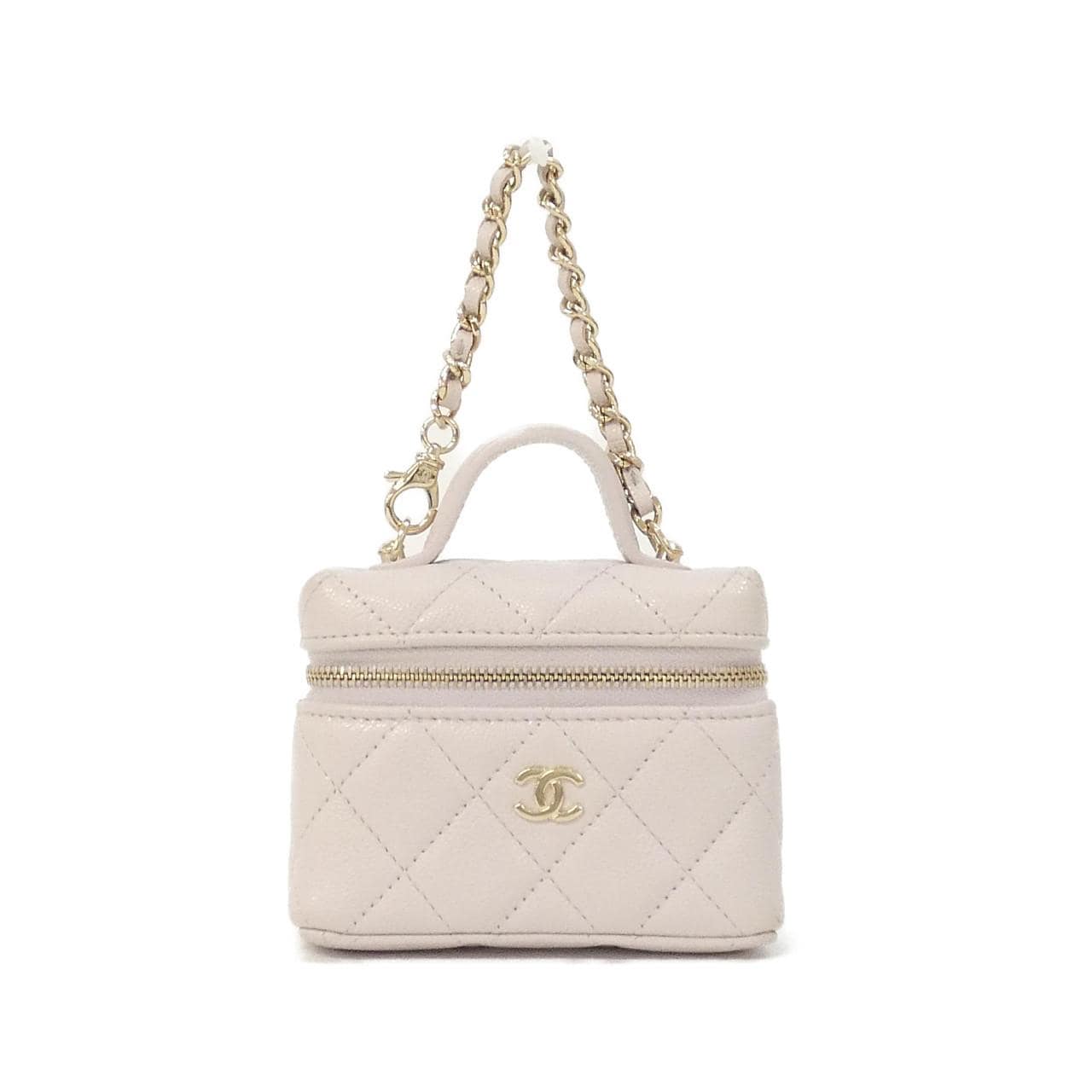 CHANEL Timeless Classic AP4897 Key Case Grained Calfskin