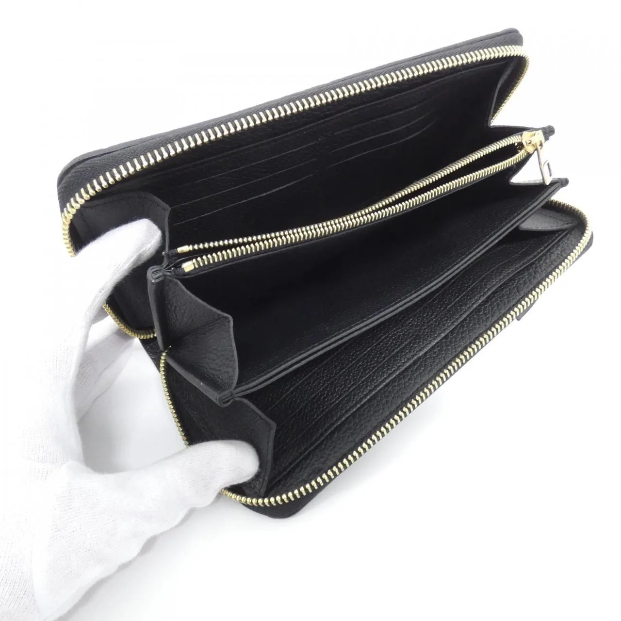 LOUIS VUITTON M61864 Wallet Monogram Black Monogram Rank A - Thumbnail 7