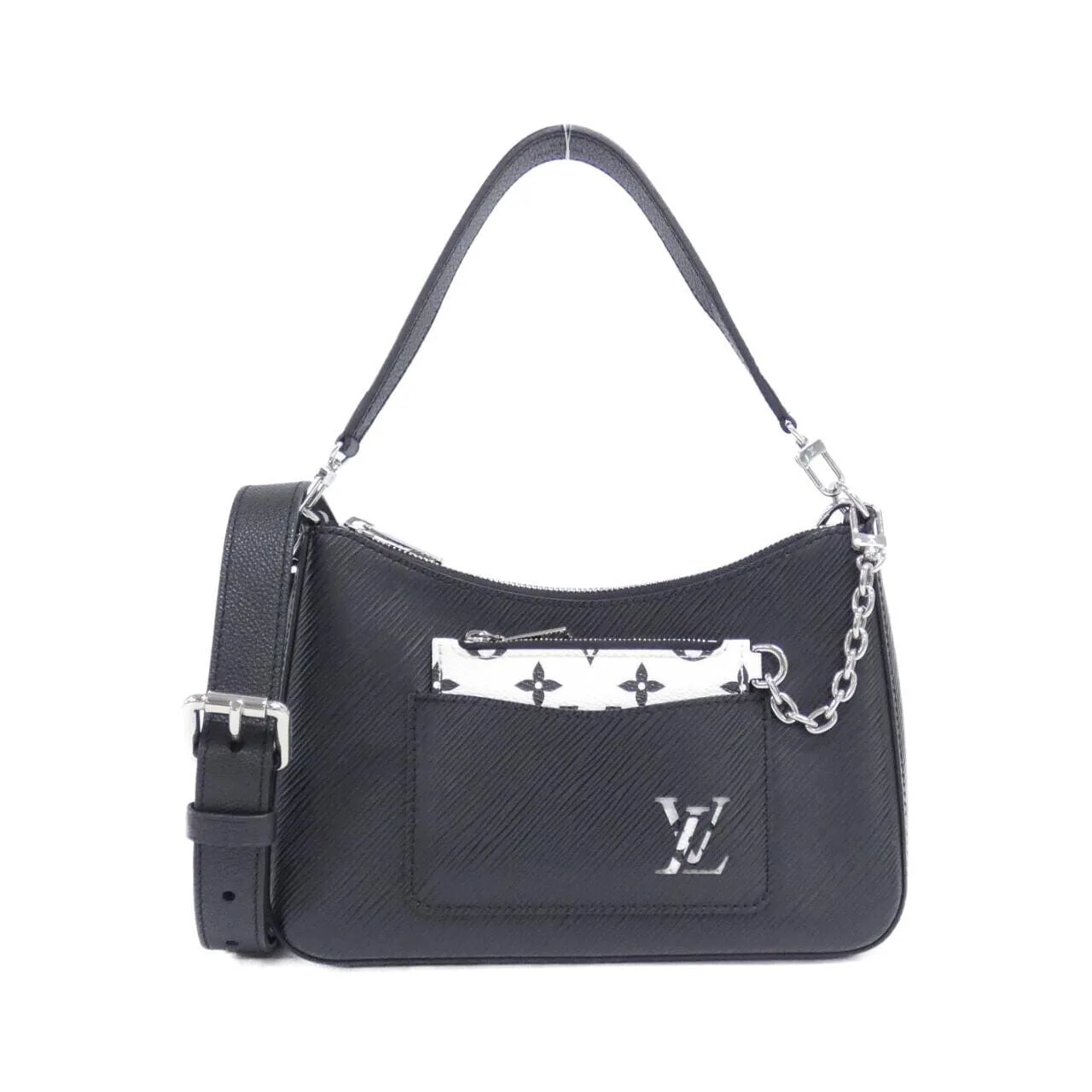 LOUIS VUITTON M80689 Shoulder Epi Black