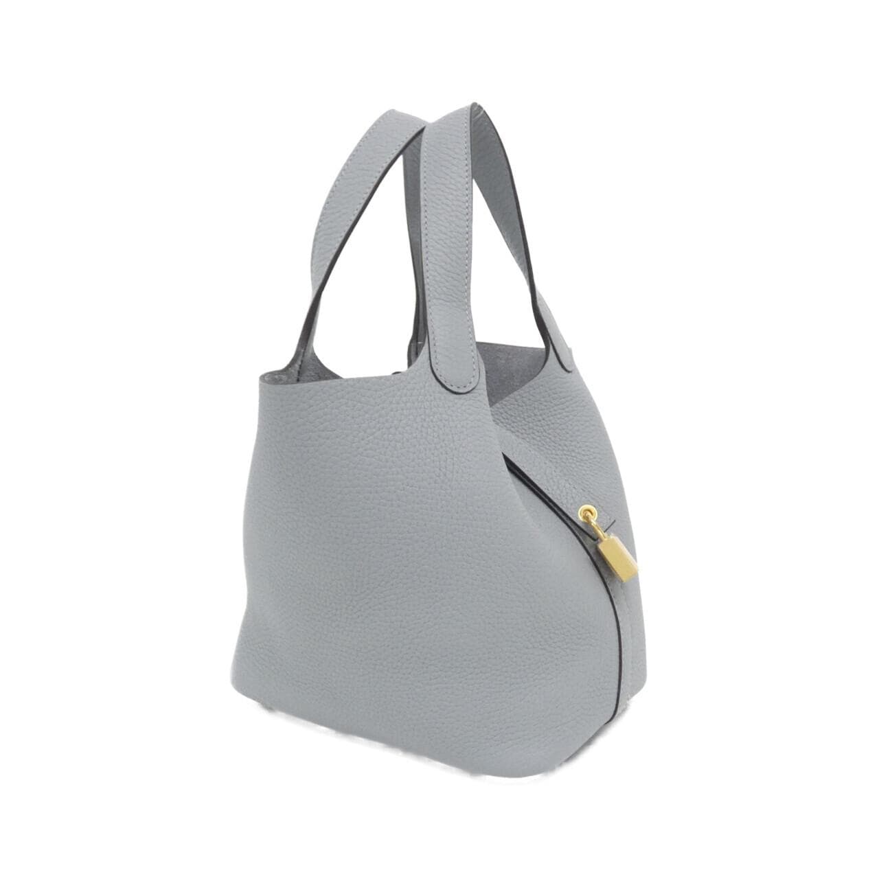 HERMES Picotin 056289CC Handbag Clemence