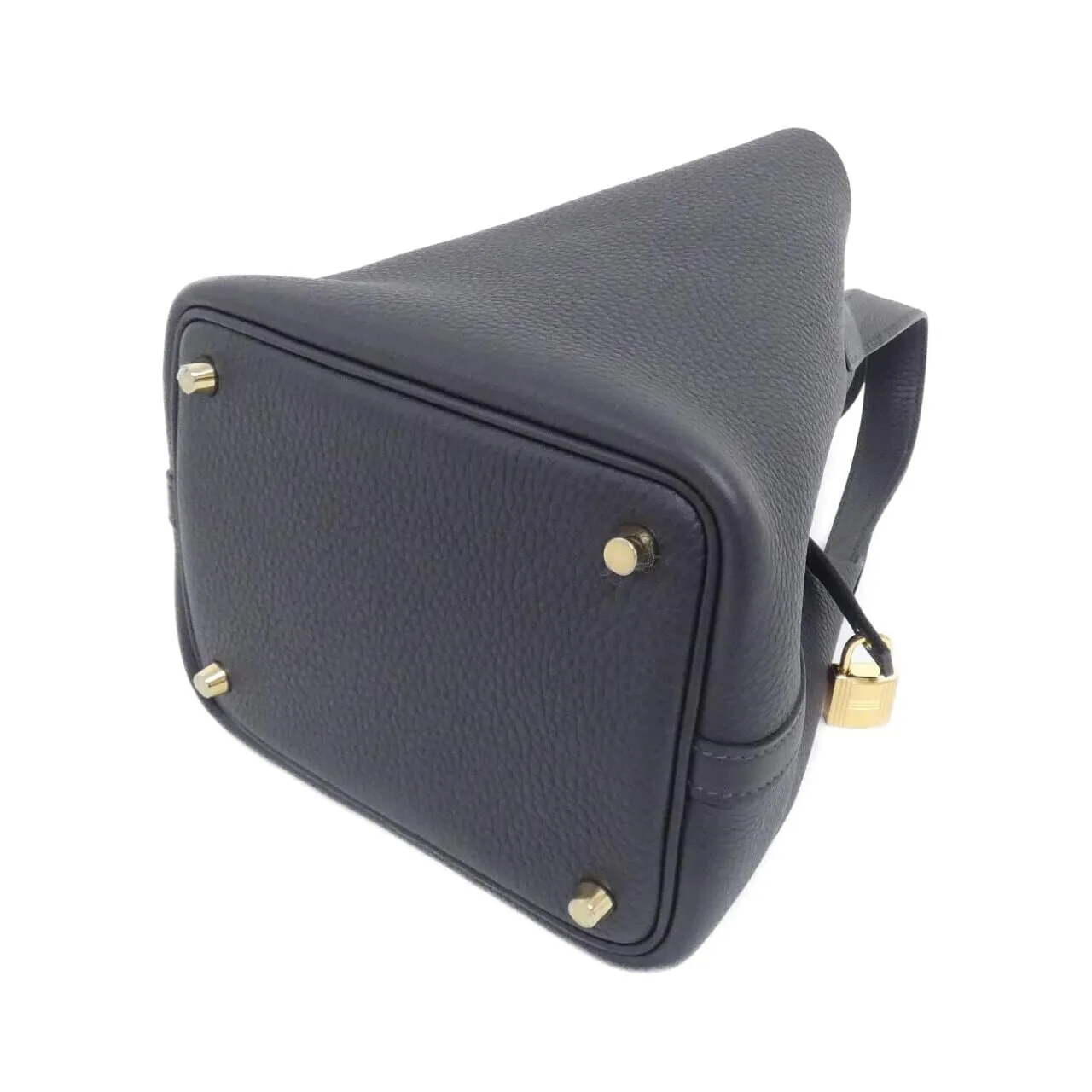 HERMES Picotin 056289CC Handbag Clemence Clemence Leather Unused - Thumbnail 2