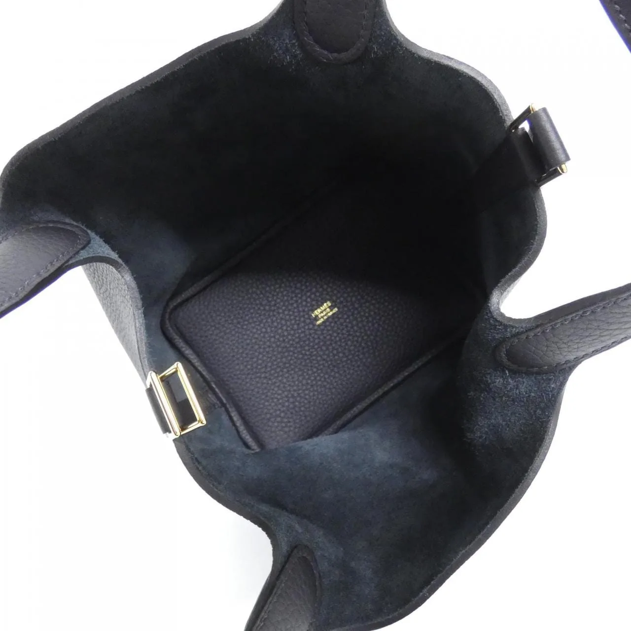 HERMES Picotin 056289CC Handbag Clemence Clemence Leather Unused - Thumbnail 5
