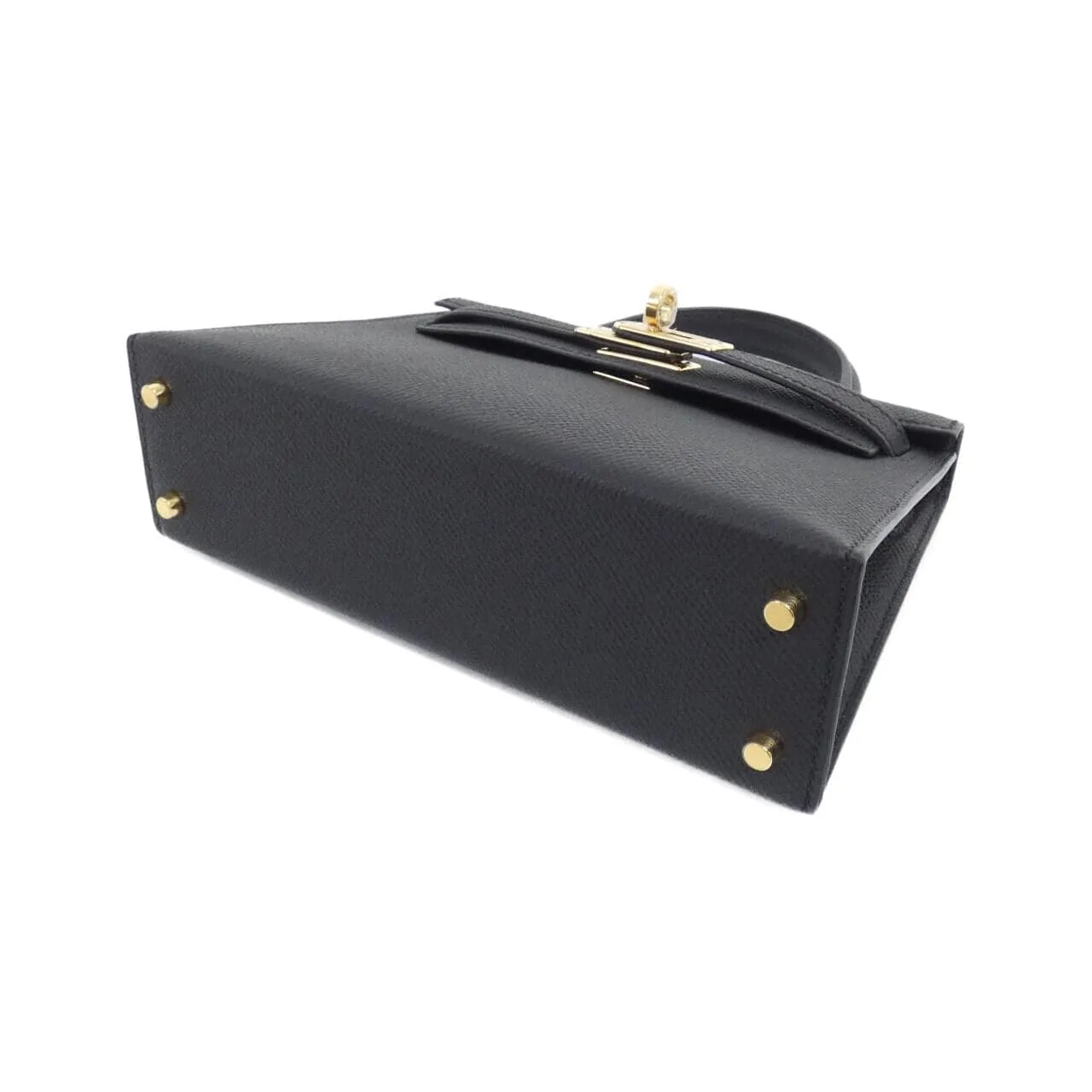 HERMES Kelly 071302CC Handbag Epsom Black Epsom Leather Unused - Thumbnail 3