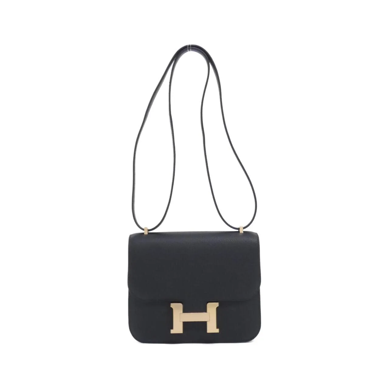 HERMES Constance 083905CD Shoulder Epsom Black