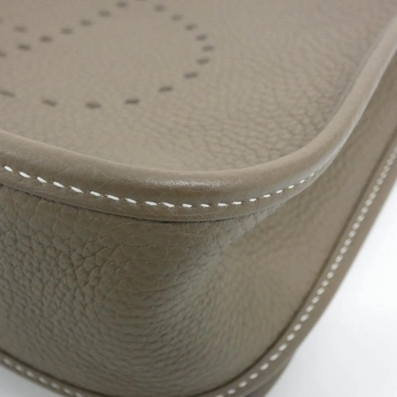 HERMES Evelyne 056277CK Shoulder Clemence Etoupe Clemence Leather Rank A - Thumbnail 3