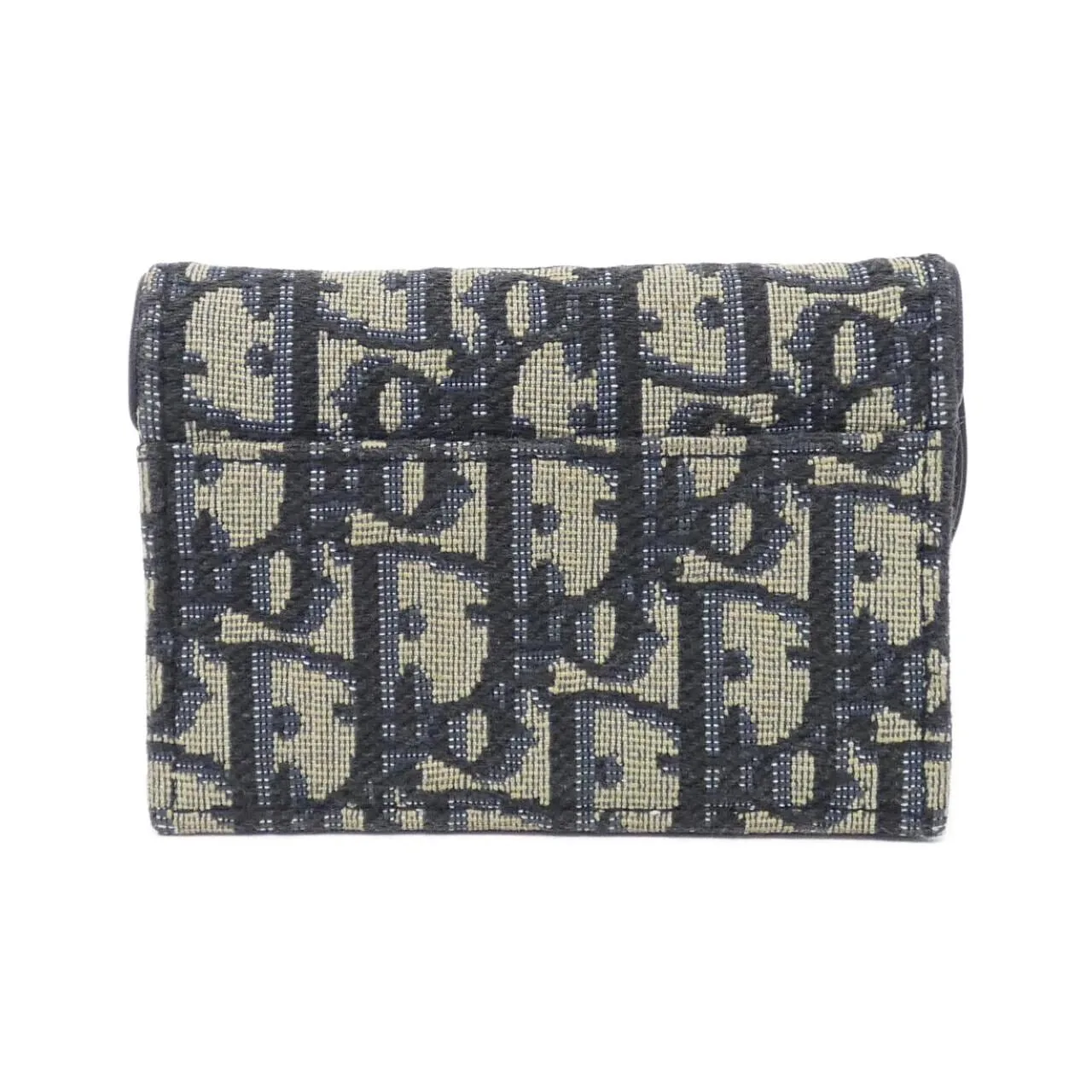 DIOR Saddle S5611CTZQ Card Case Canvas 2