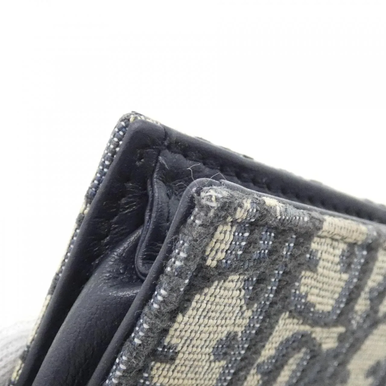 DIOR Saddle S5611CTZQ Card Case Canvas 3