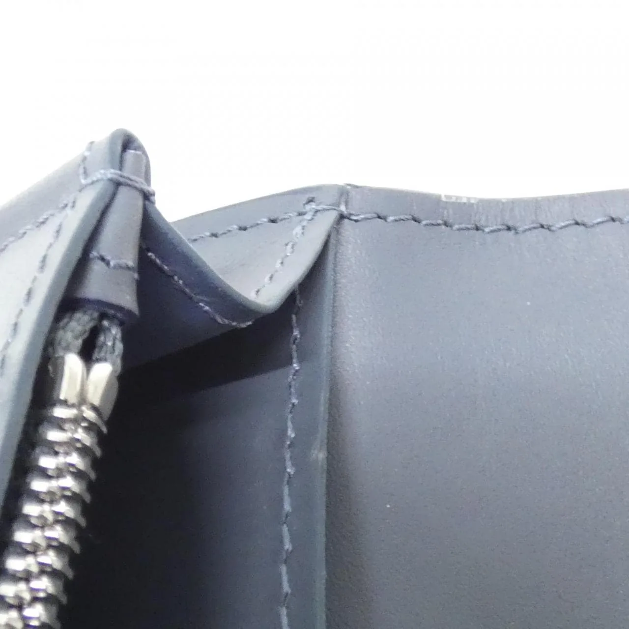 LOUIS VUITTON M25941 Wallet Lambskin Blue Lambskin Rank A - Thumbnail 8