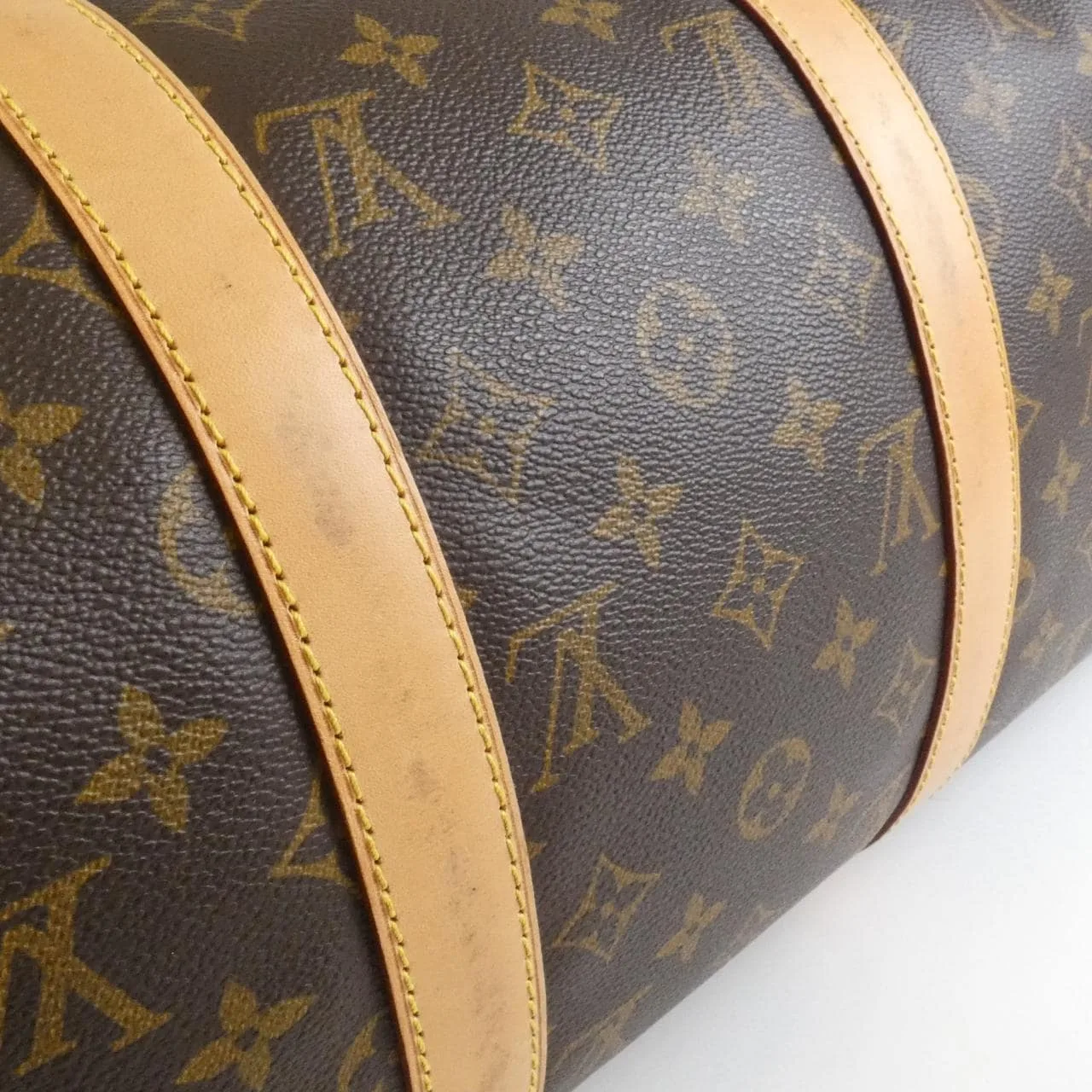 LOUIS VUITTON Keepall M41416 Boston Monogram Black Monogram Rank B - Thumbnail 3