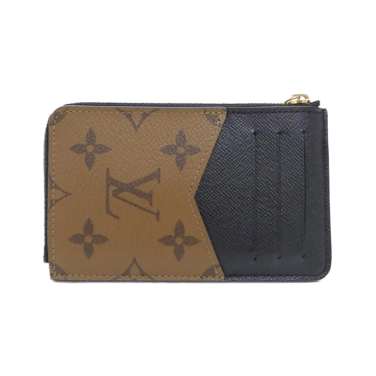 LOUIS VUITTON M81303 Coin Case Monogram Black Monogram Rank A - Thumbnail 2