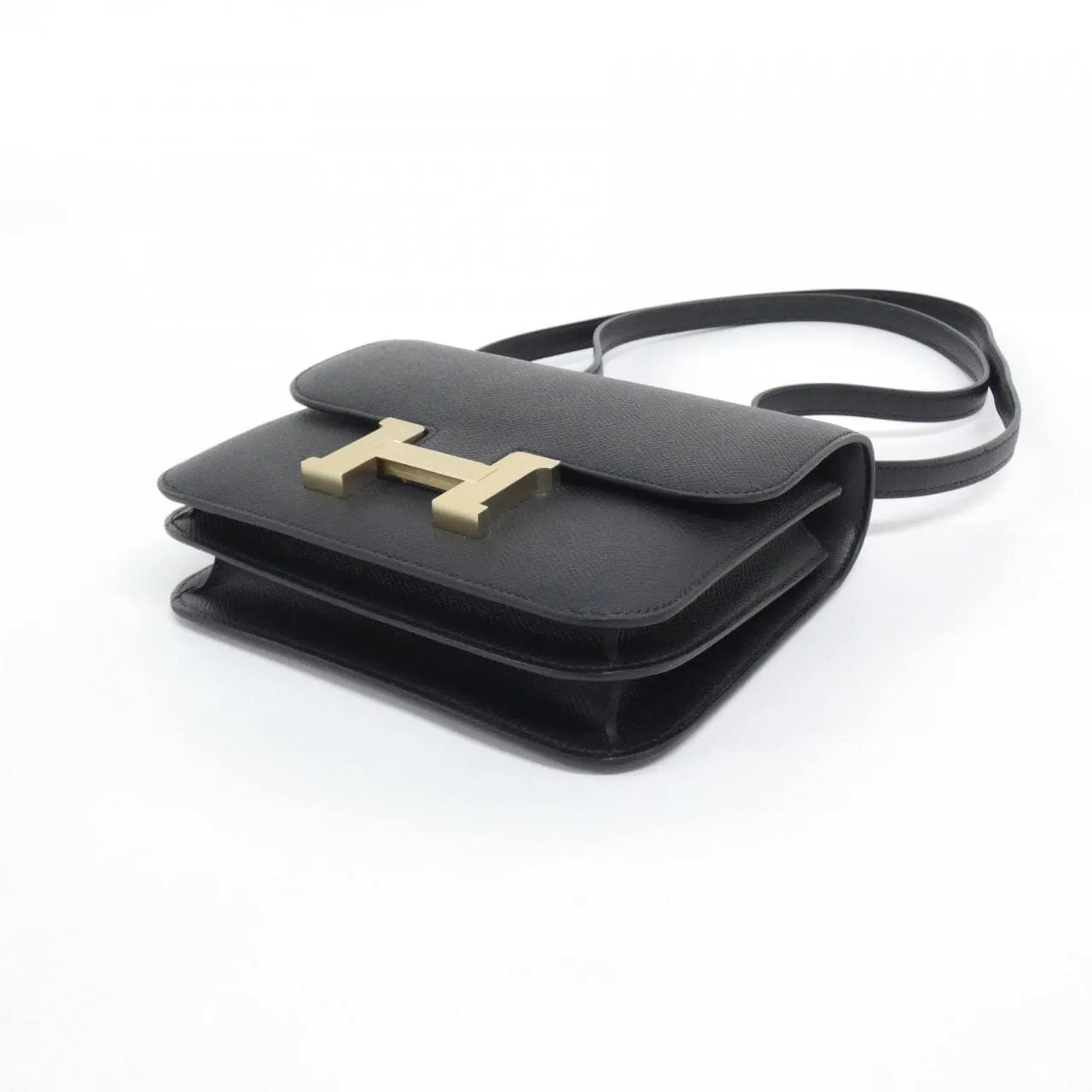 HERMES Constance 083905CU Shoulder Epsom Black Epsom Leather Unused - Thumbnail 3