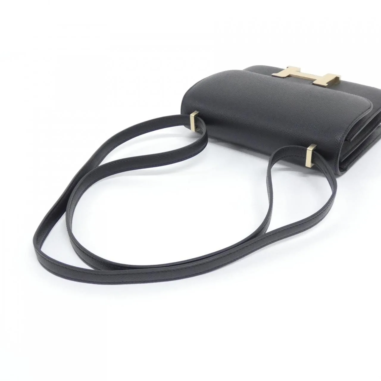 HERMES Constance 083905CU Shoulder Epsom Black Epsom Leather Unused - Thumbnail 4