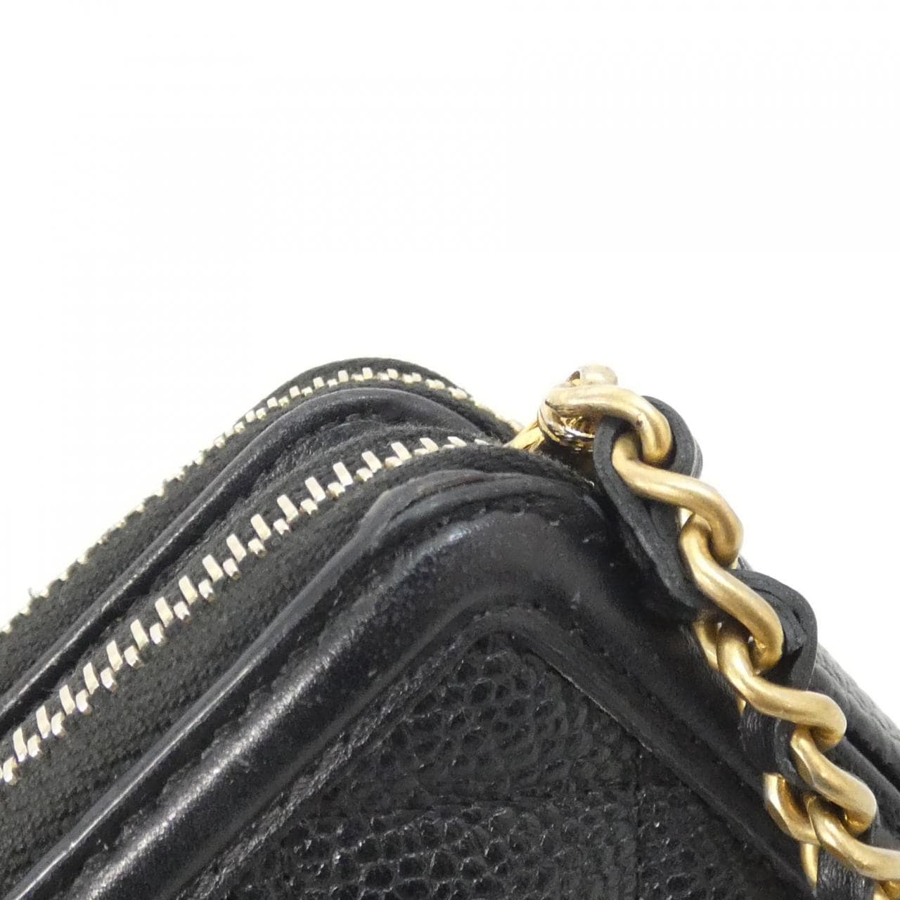 CHANEL 84450 Wallet Grained Calfskin 5