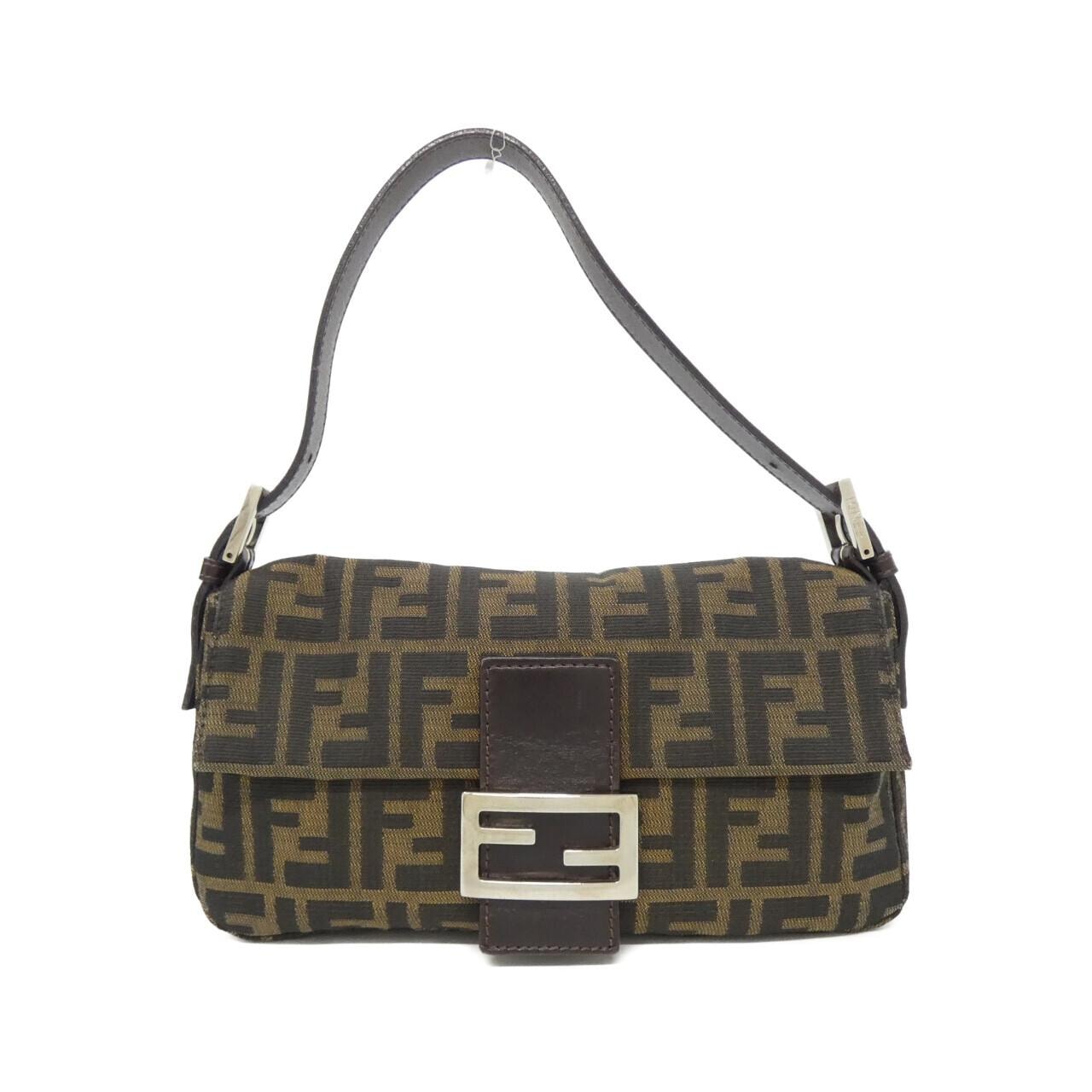 FENDI Baguette 26424 Shoulder Canvas