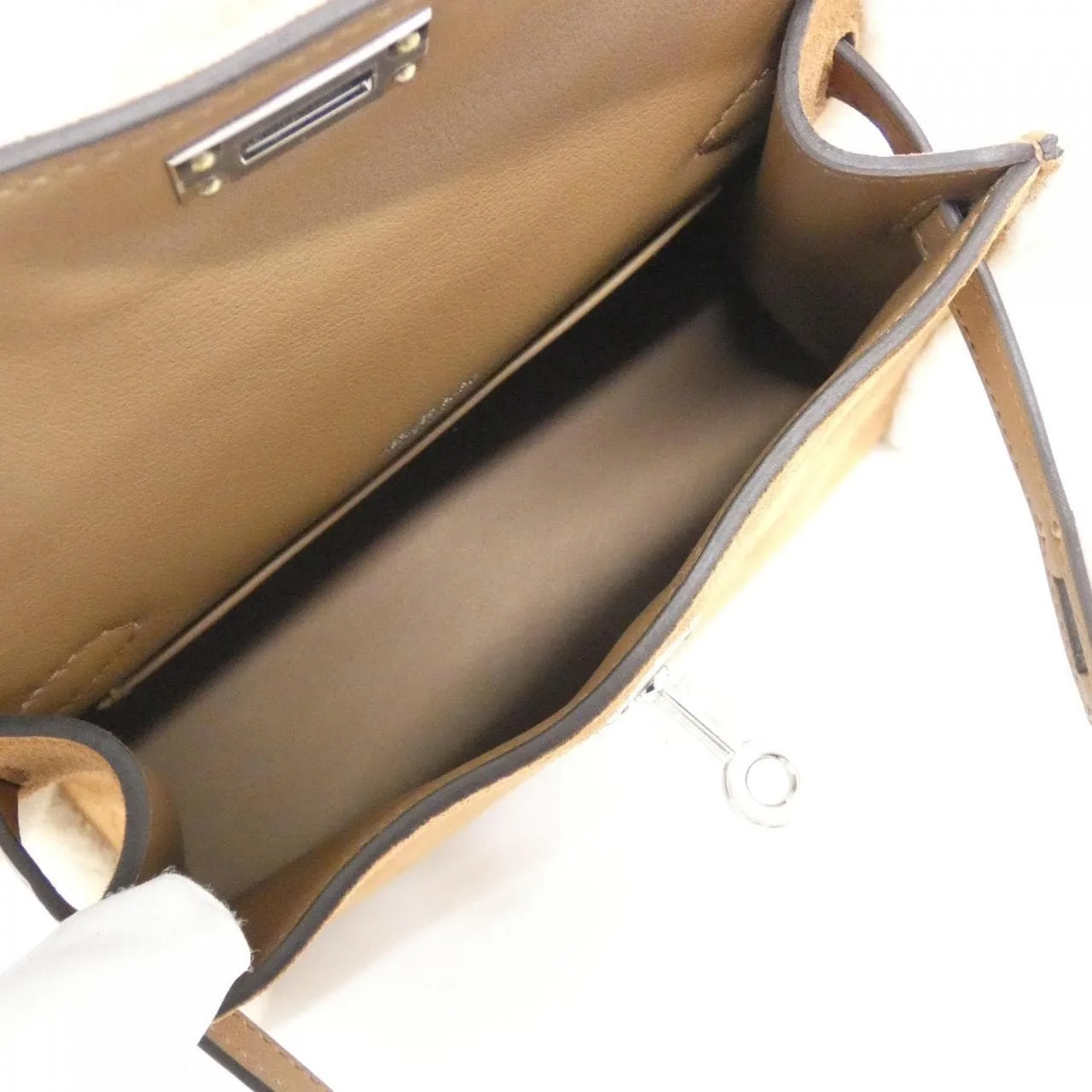 HERMES Kelly 084115CK Handbag Swift Black Swift Leather Rank A - Thumbnail 5