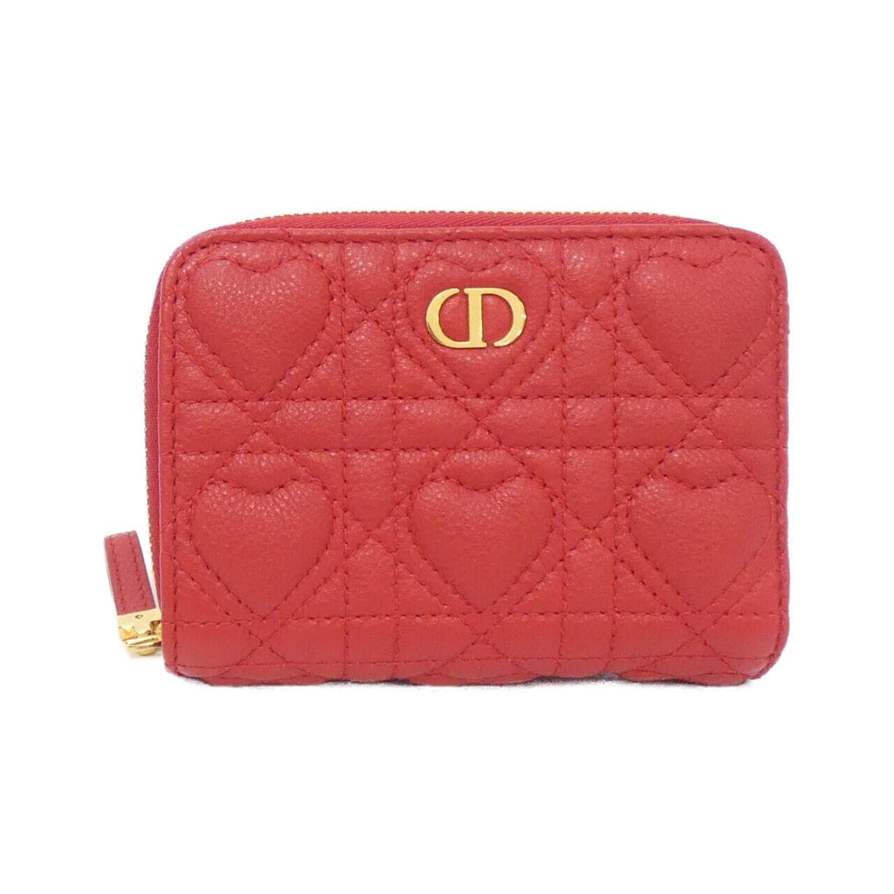 DIOR Caro Wallet Leather