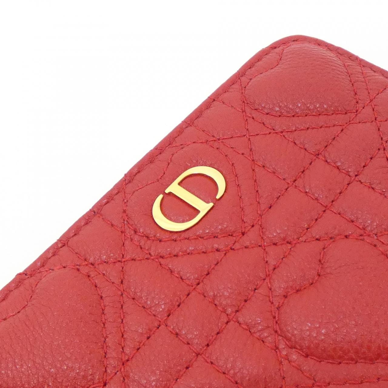 DIOR Caro Wallet Leather 4