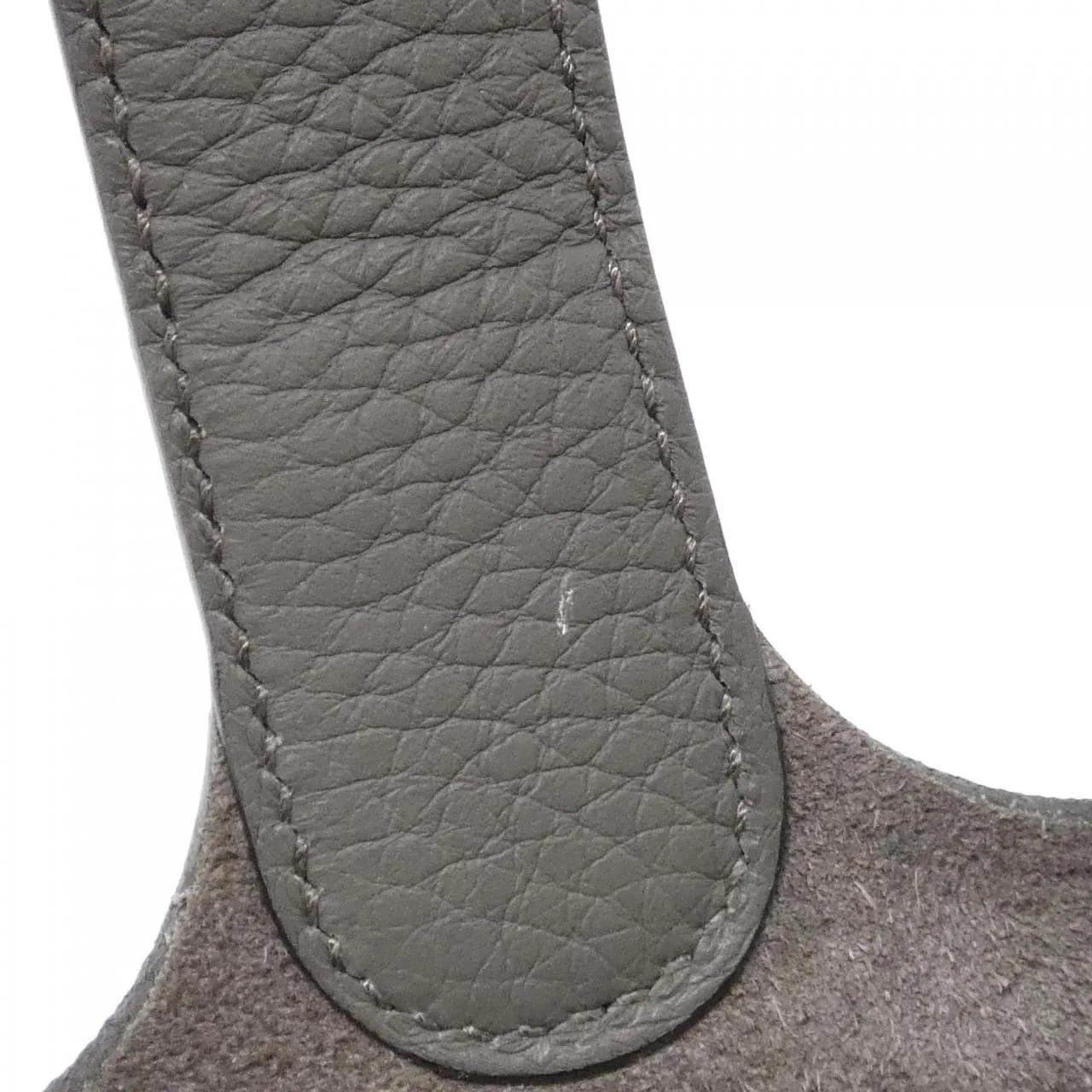 HERMES Picotin 060991CK Handbag Clemence Black Clemence Leather Rank A - Thumbnail 3