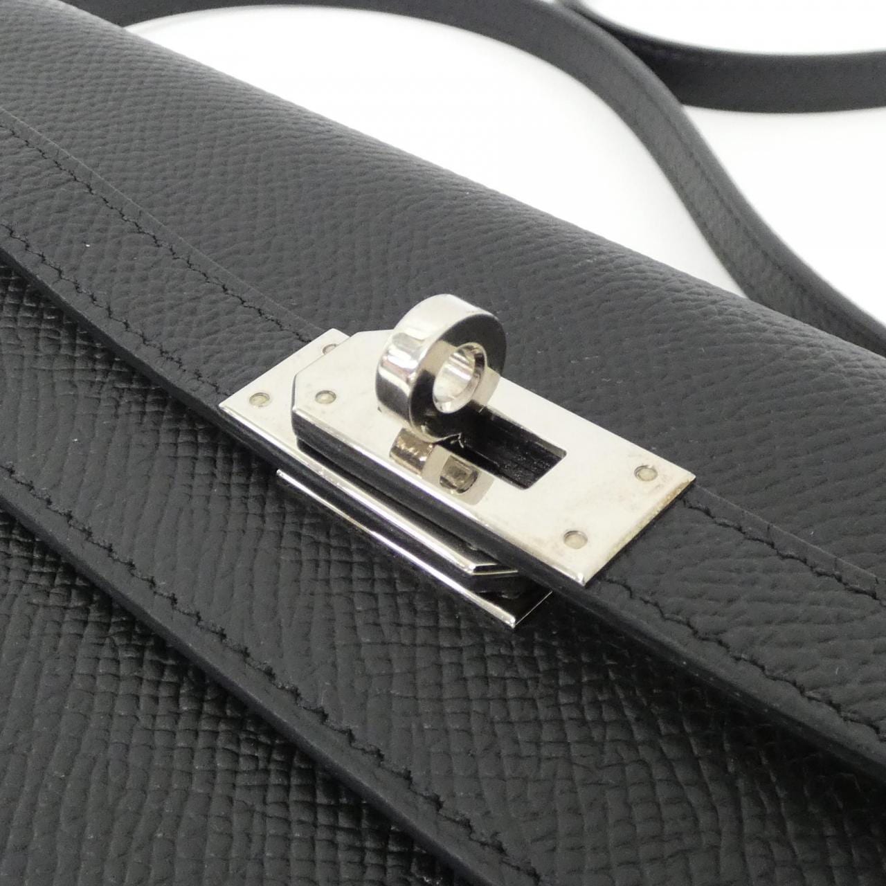 HERMES Kelly 080253CK Wallet Epsom 4