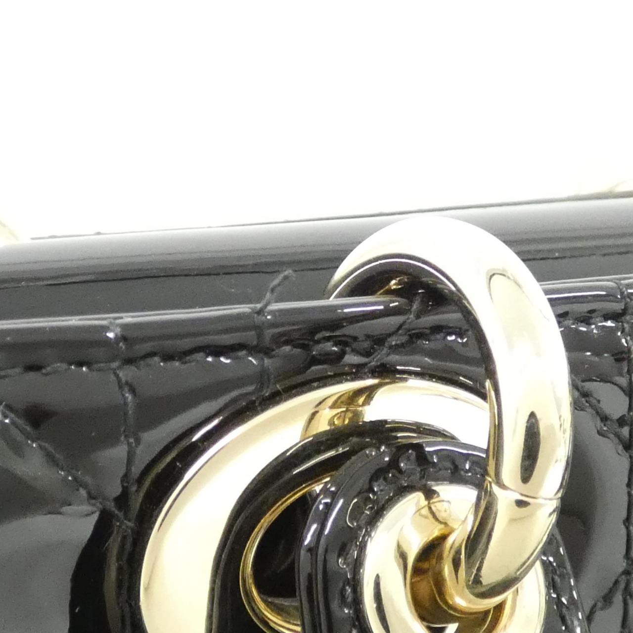 DIOR Lady D-Joy M0540OWCB 手提包 漆皮 5