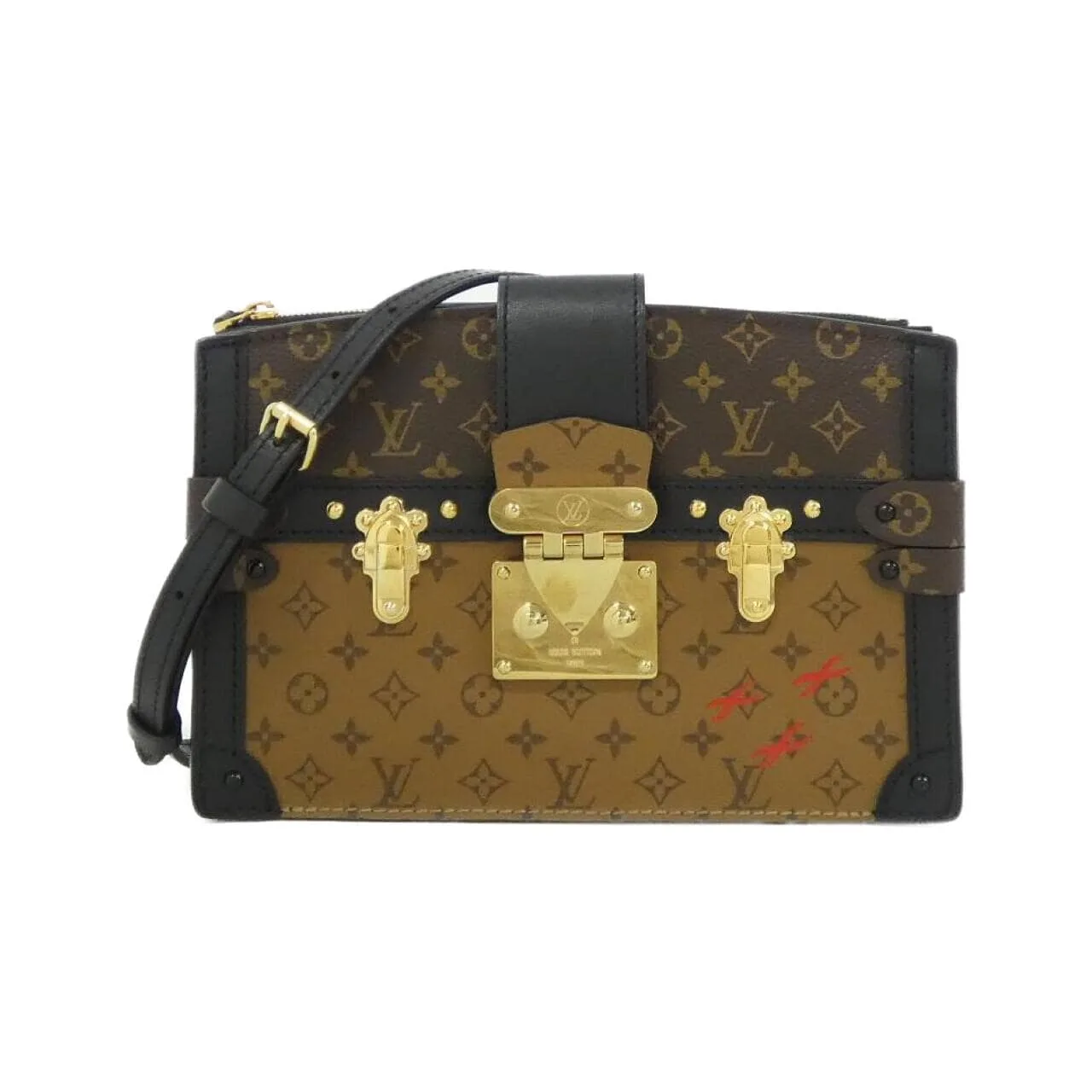 LOUIS VUITTON M43596 Shoulder Monogram Black