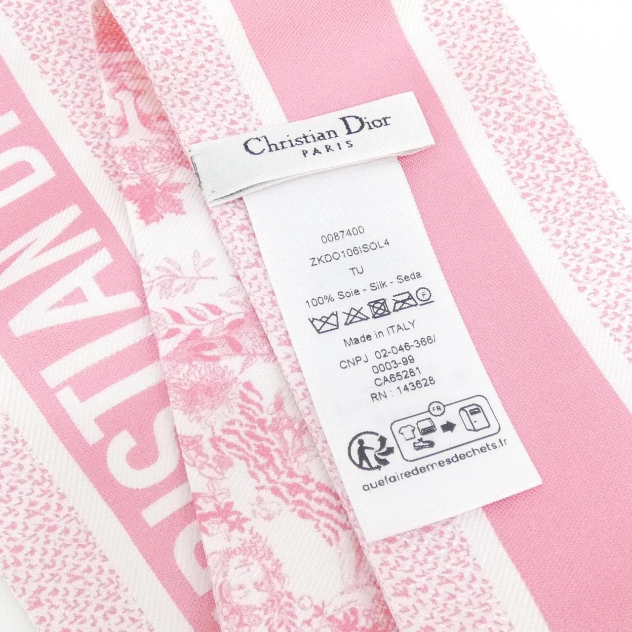 DIOR ZKDO106ISOL4 Scarf 3