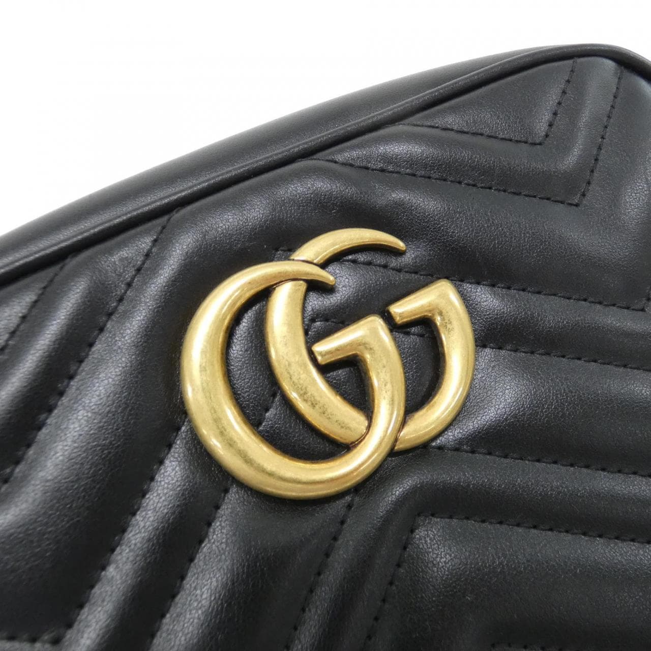 GUCCI Marmont 447632 DTD1T Shoulder Leather 5
