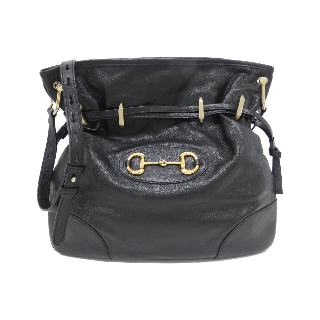 GUCCI Horsebit 1955 602089 1IVOG 肩背包 皮革