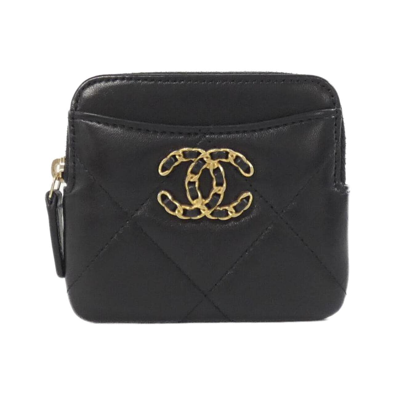 CHANEL Chanel 19 AP2086 Coin Case Lambskin
