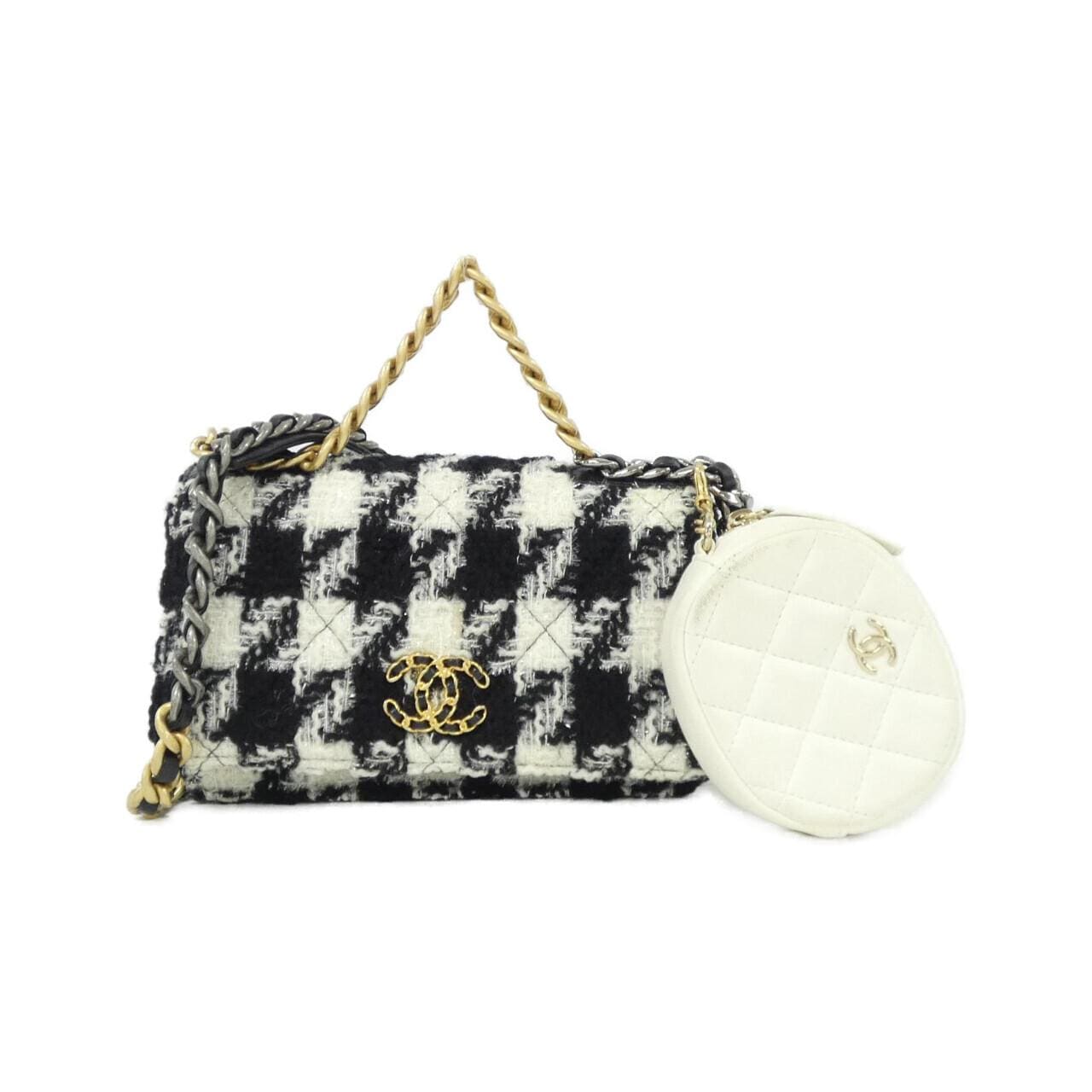 CHANEL Chanel 19 AP0985 Wallet Tweed
