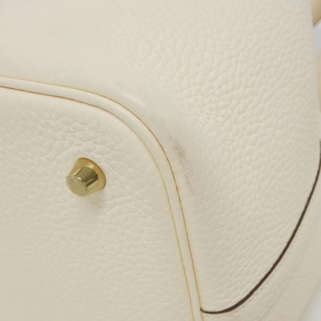 HERMES Picotin 060991CC Handbag Clemence Black Clemence Leather Rank A - Thumbnail 2