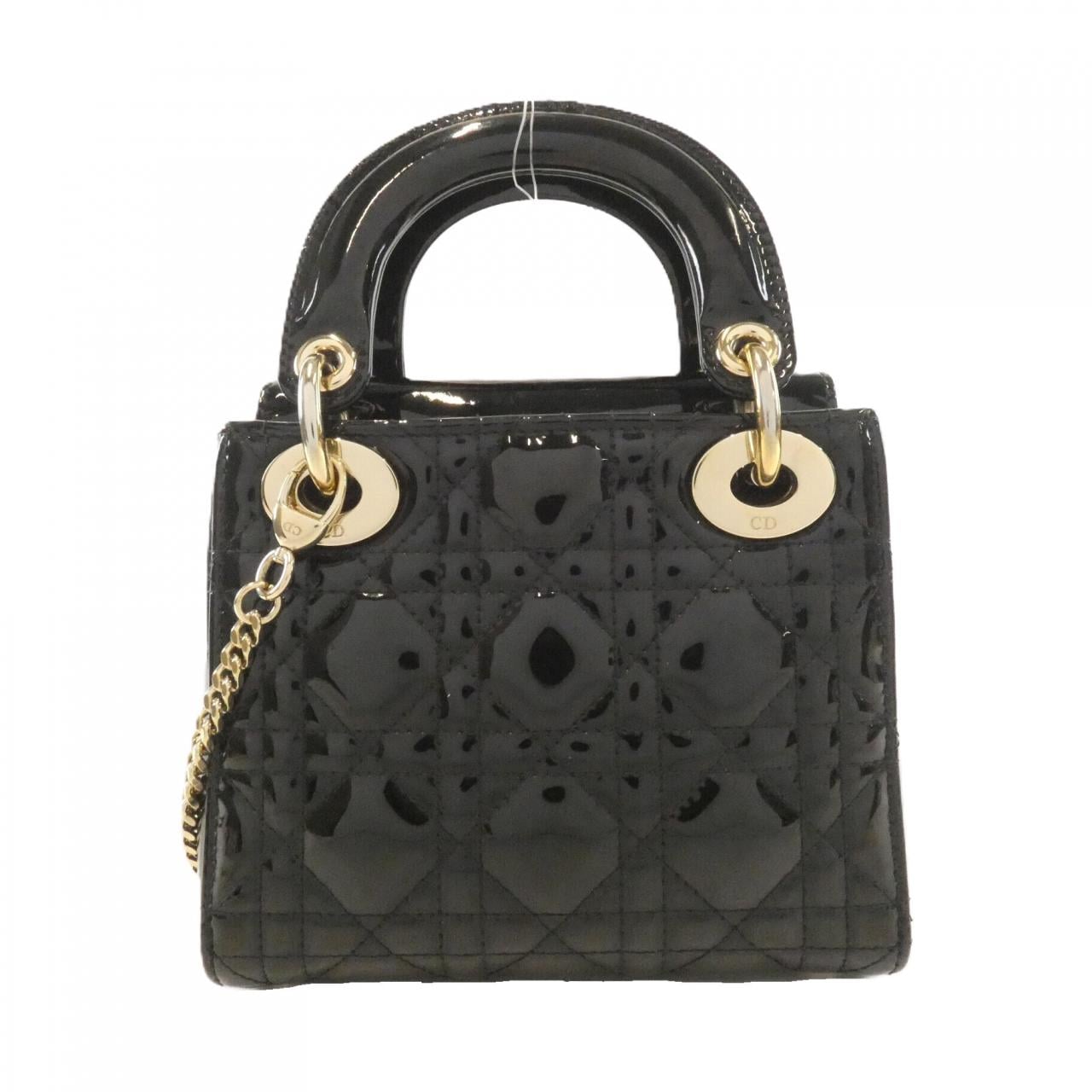 DIOR Lady Dior M0505OWCB Handbag Patent Leather 2