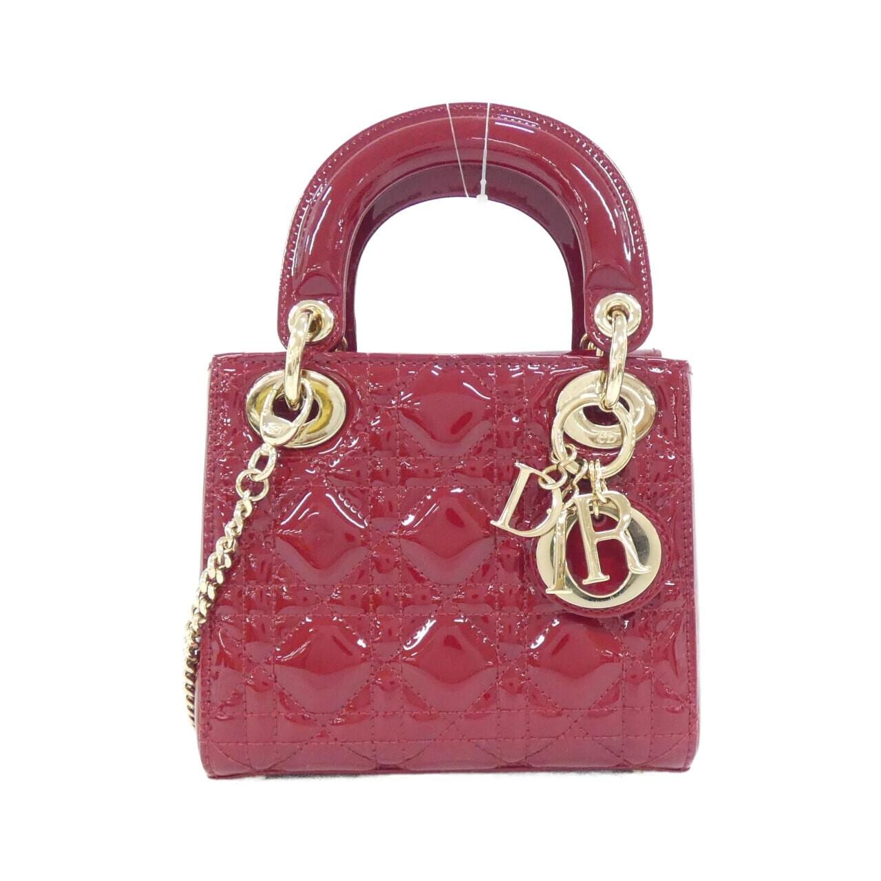 DIOR Lady Dior M0505OWCB Handbag Patent Leather
