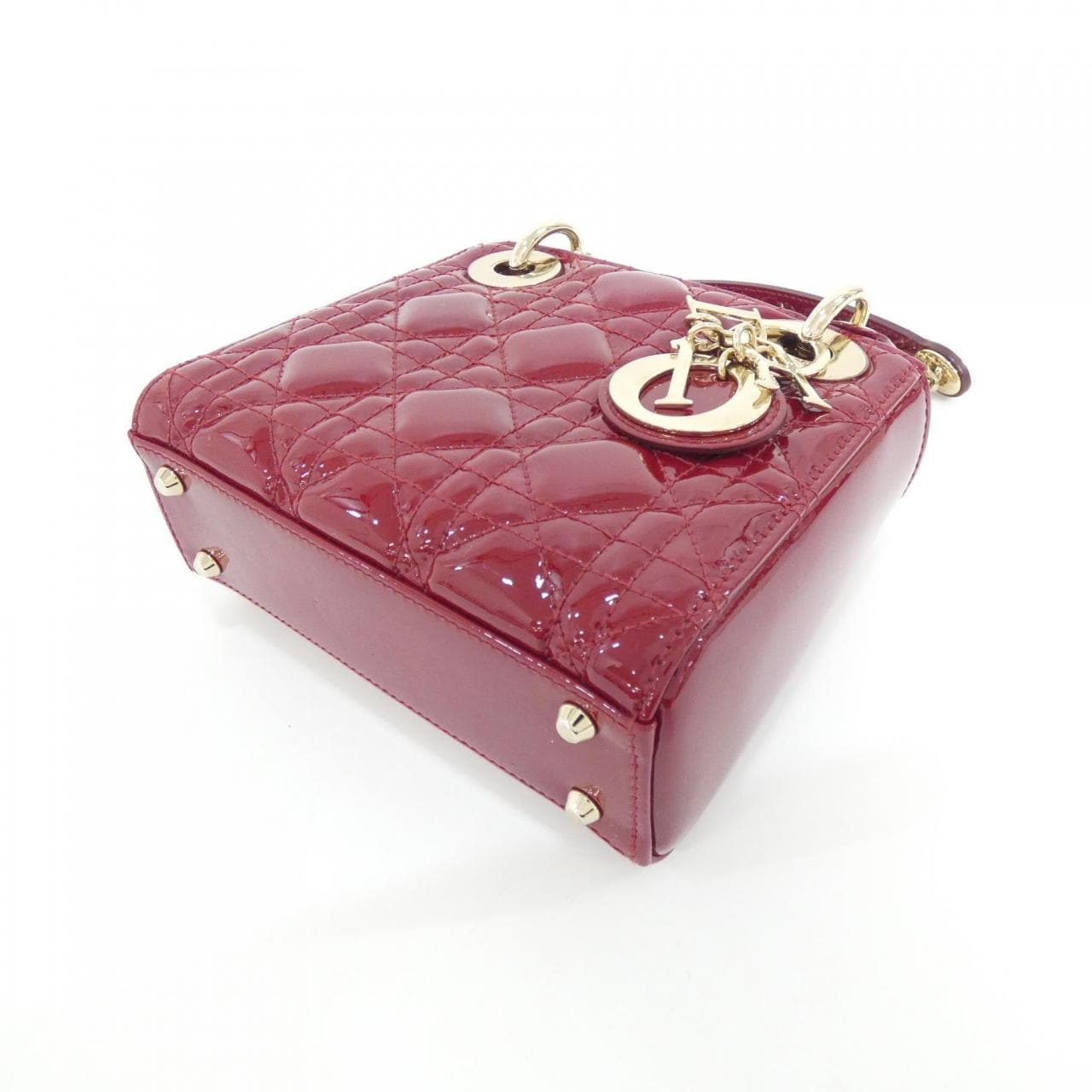 DIOR Lady Dior M0505OWCB Handbag Patent Leather 3