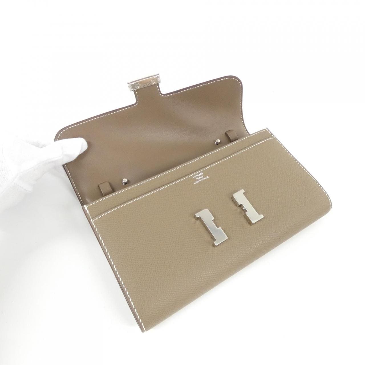 HERMES Constance 080125CK Wallet Epsom 5