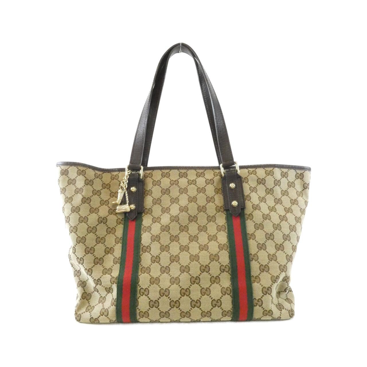 GUCCI 139260 F40MG Handbag Canvas