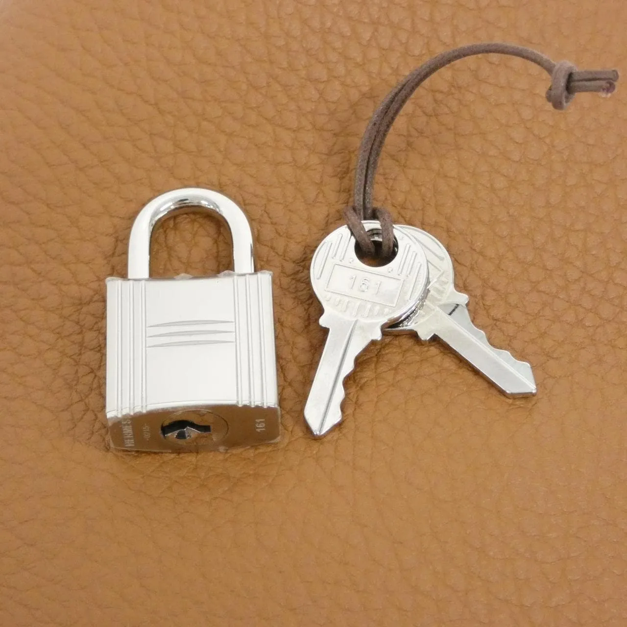 HERMES Picotin 056289CK Handbag Clemence Gold Clemence Leather Rank A - Thumbnail 3