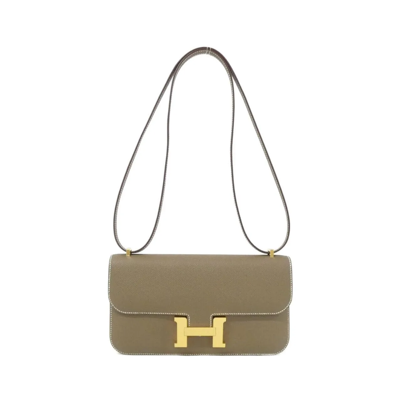 HERMES Constance 085425CC Shoulder Epsom Etoupe