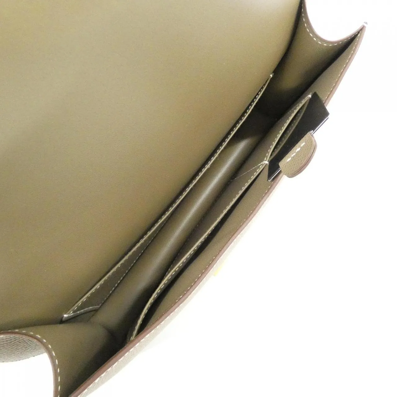 HERMES Constance 085425CC Shoulder Epsom Etoupe Epsom Leather Unused - Thumbnail 5