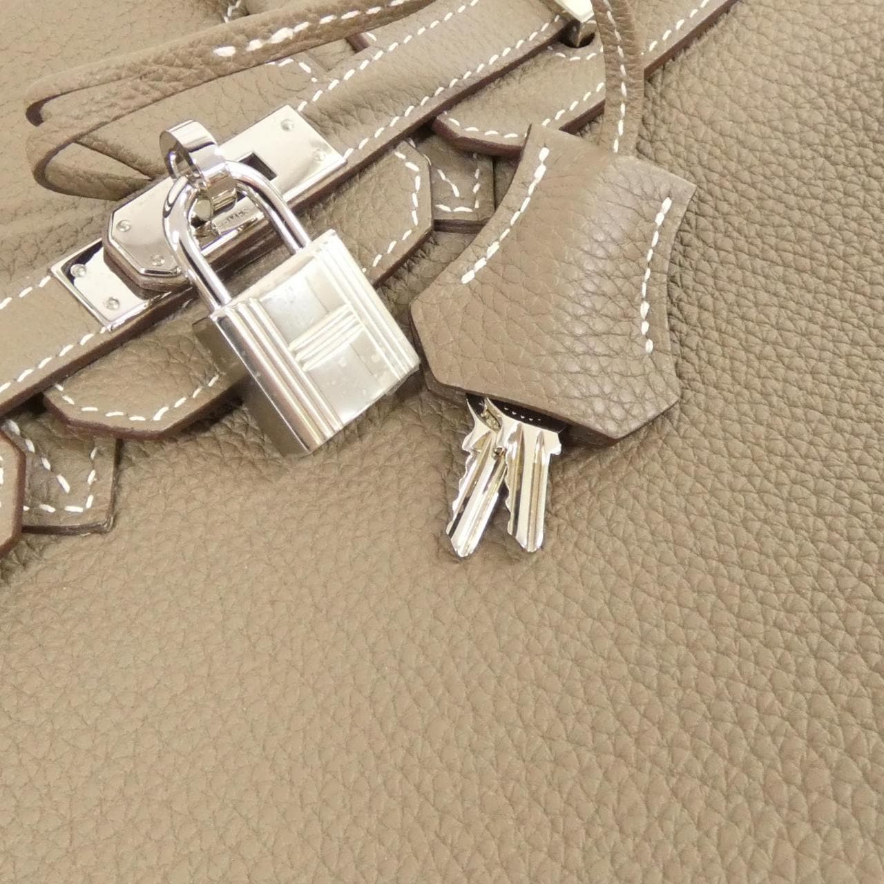 HERMES Birkin 041344CK Handbag Togo 4