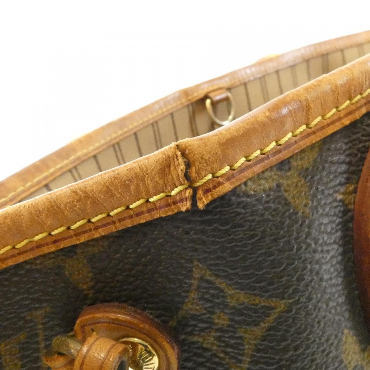 LOUIS VUITTON Neverfull M40155 Tote Monogram 4