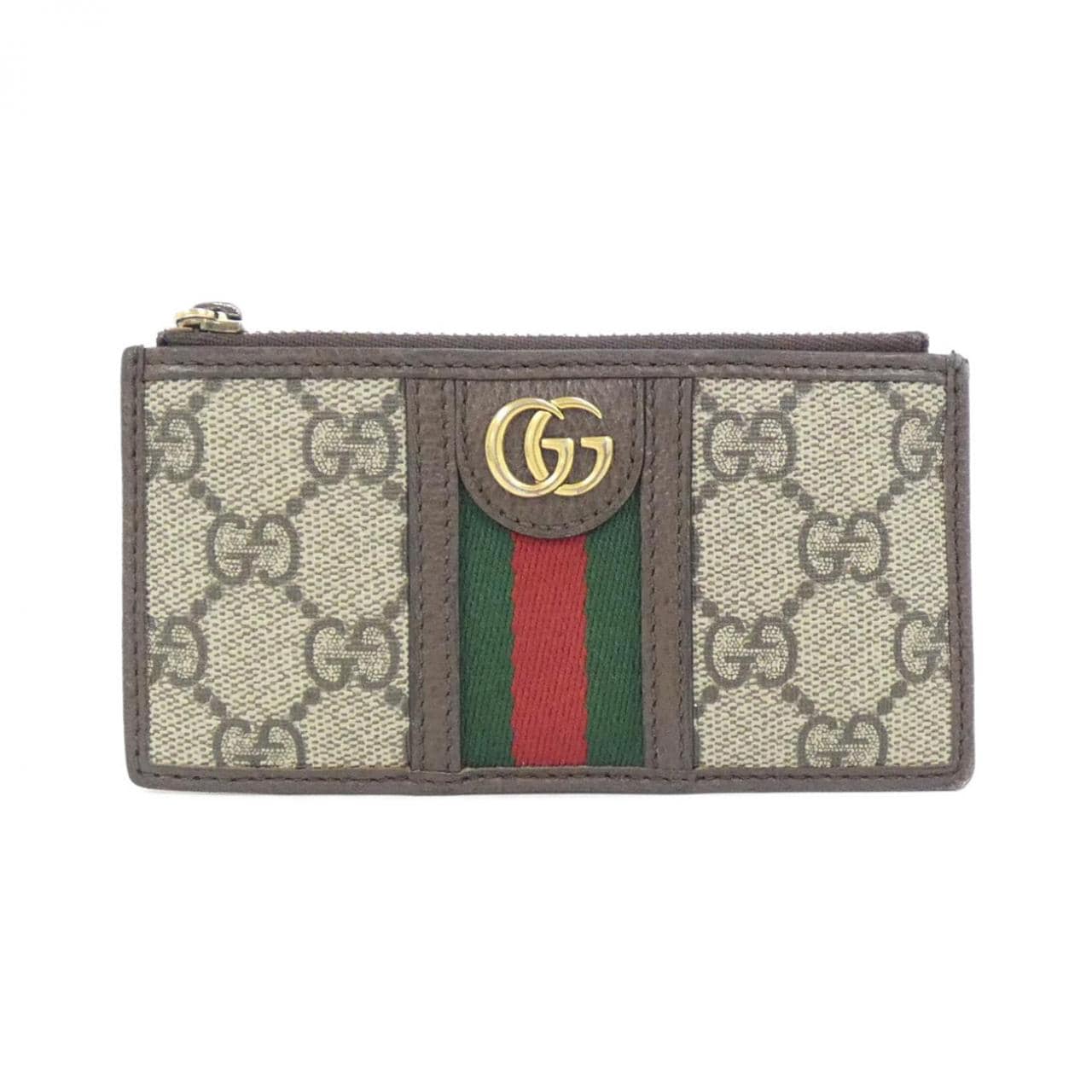 GUCCI 699349 96IWT Coin Case Canvas